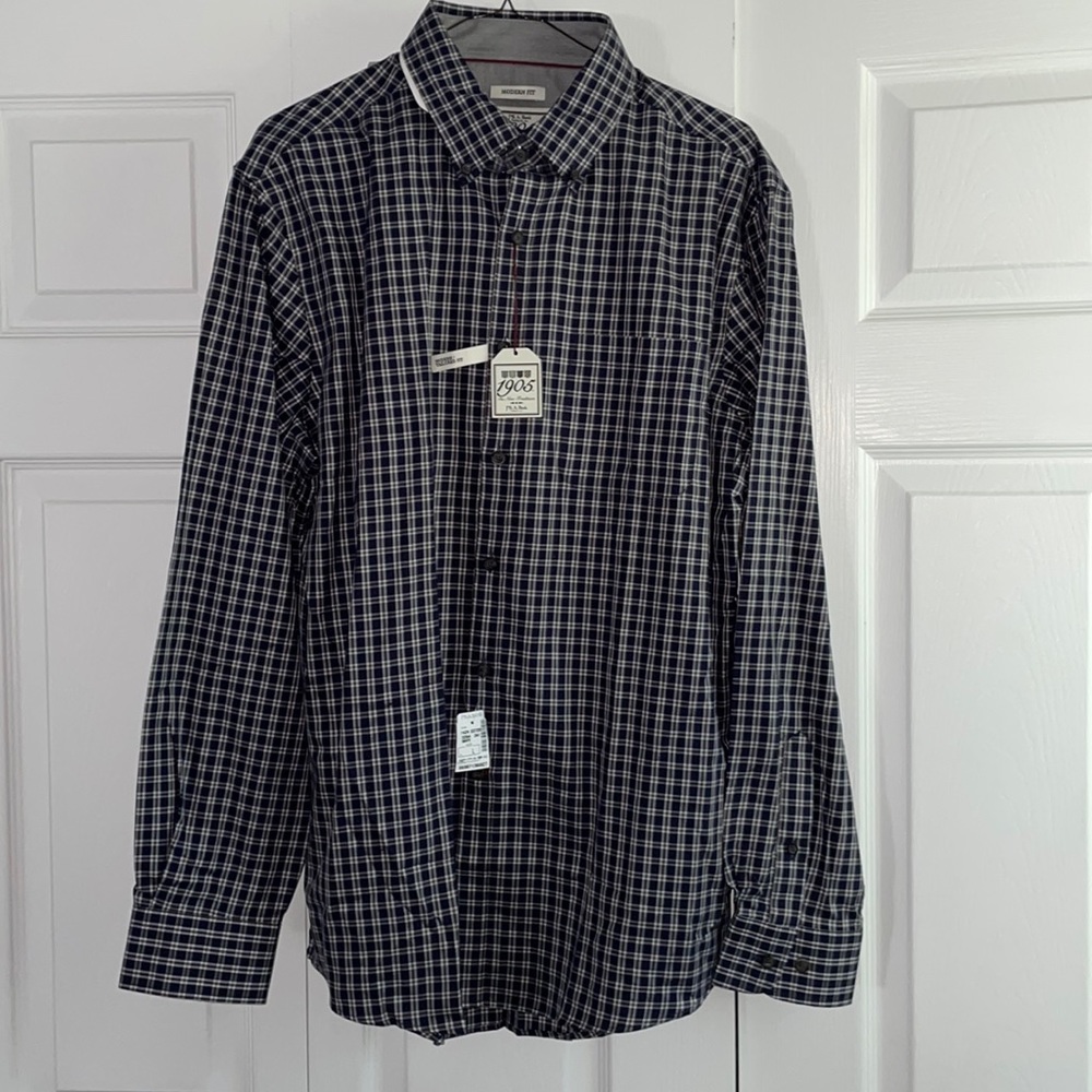 NWT Joseph (Jos.) A. Bank Men’s Modern/Tailored Fit Button Down Size Large